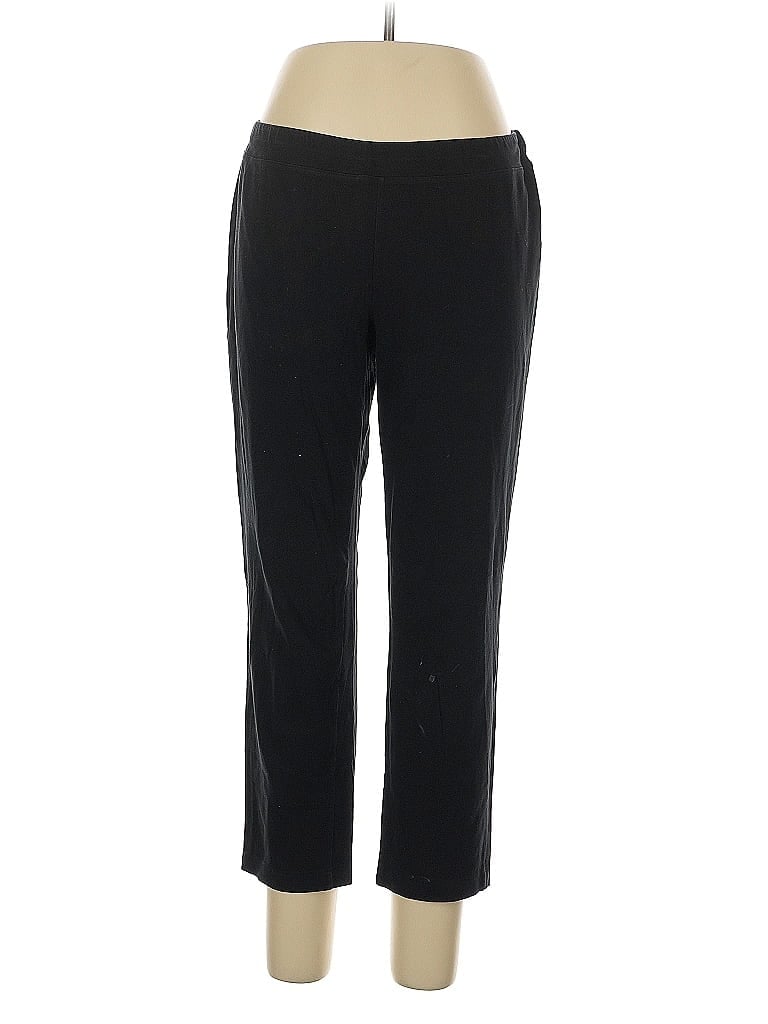 Pre-owned Eileen Fisher Active Pants In Black