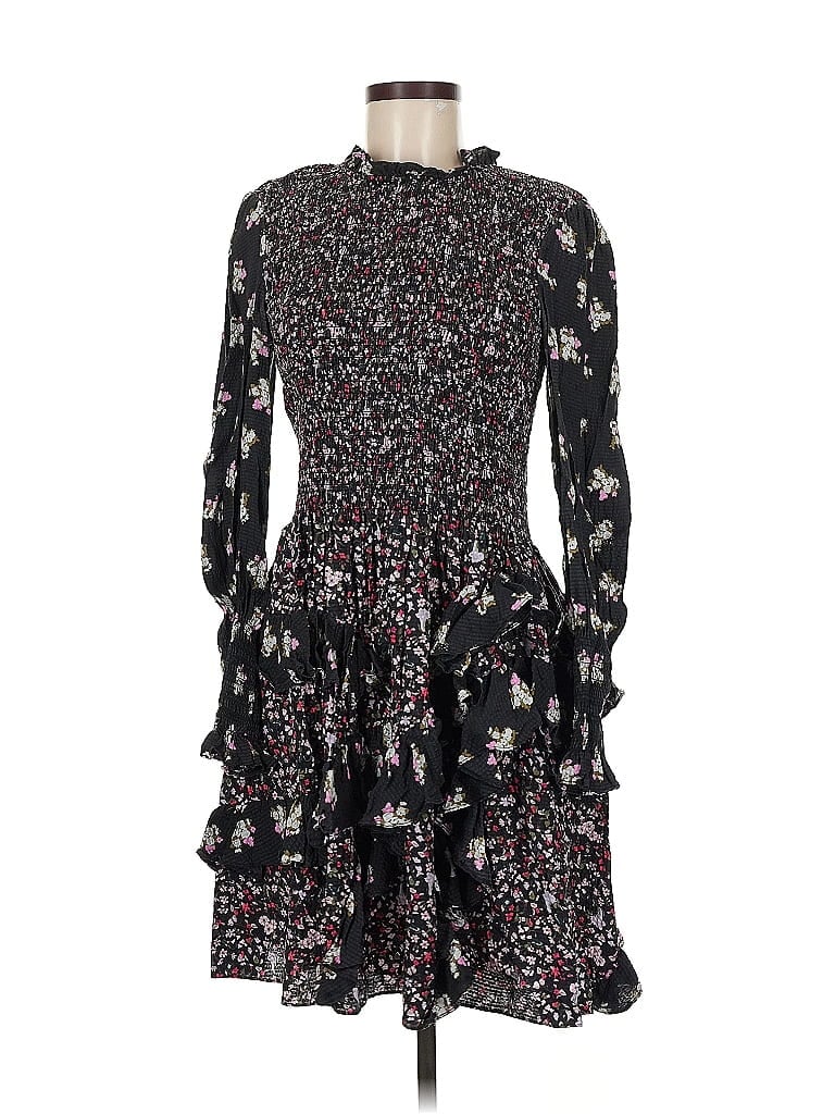 Pre-owned Rebecca Taylor Cocktail Dress In Black