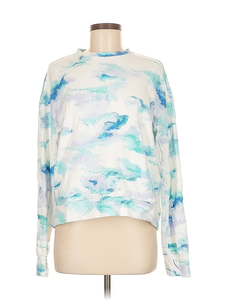 Pre-owned All In Motion Pullover Sweater In White