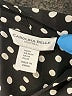 Carolina Belle 100% Polyester Polka Dots Black Long Sleeve Blouse Size M - photo 7