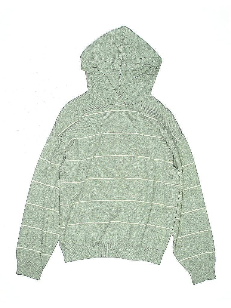Pre-owned Zara Kids' Pullover Hoodie In Green