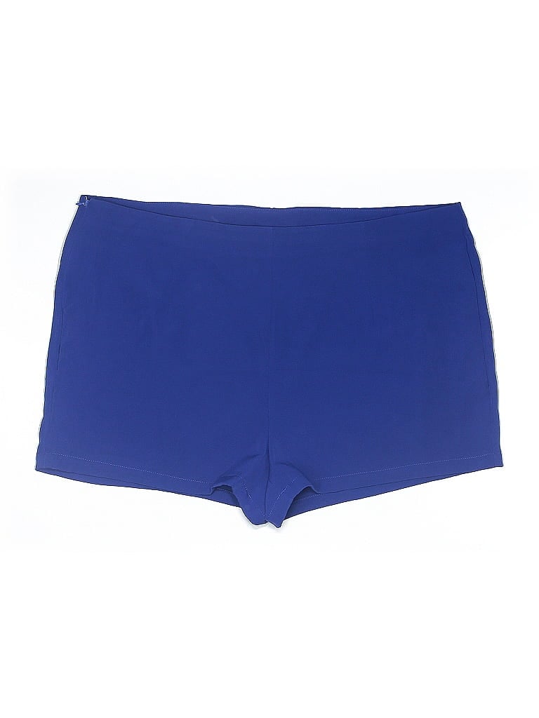 Pre-owned Shein Curve Shorts In Blue