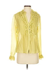 Etro Long Sleeve Silk Top