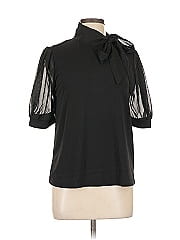 Cable & Gauge Short Sleeve Blouse