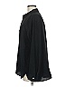 J.Jill 100% Polyester Solid Black Long Sleeve Blouse Size M - photo 5