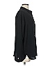 J.Jill 100% Polyester Solid Black Long Sleeve Blouse Size M - photo 4