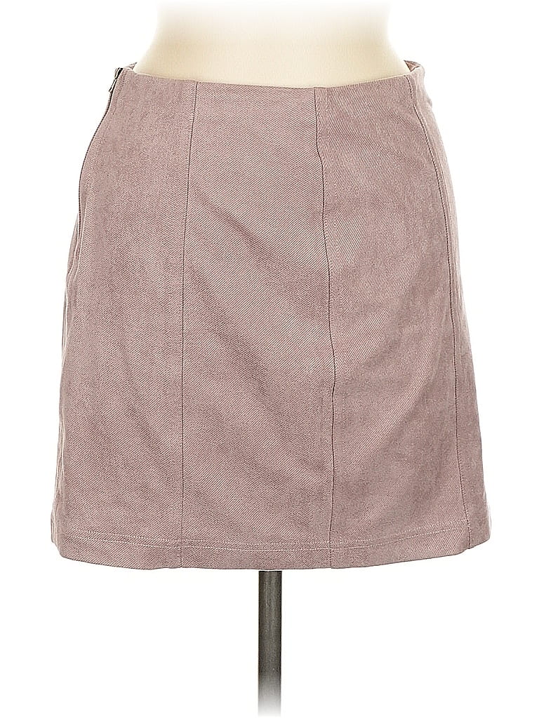 Pre-owned Wild Honey Casual Skirt In Brown