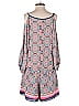 Atina Cristina 100% Polyester Paisley Blue Romper Size S - photo 2