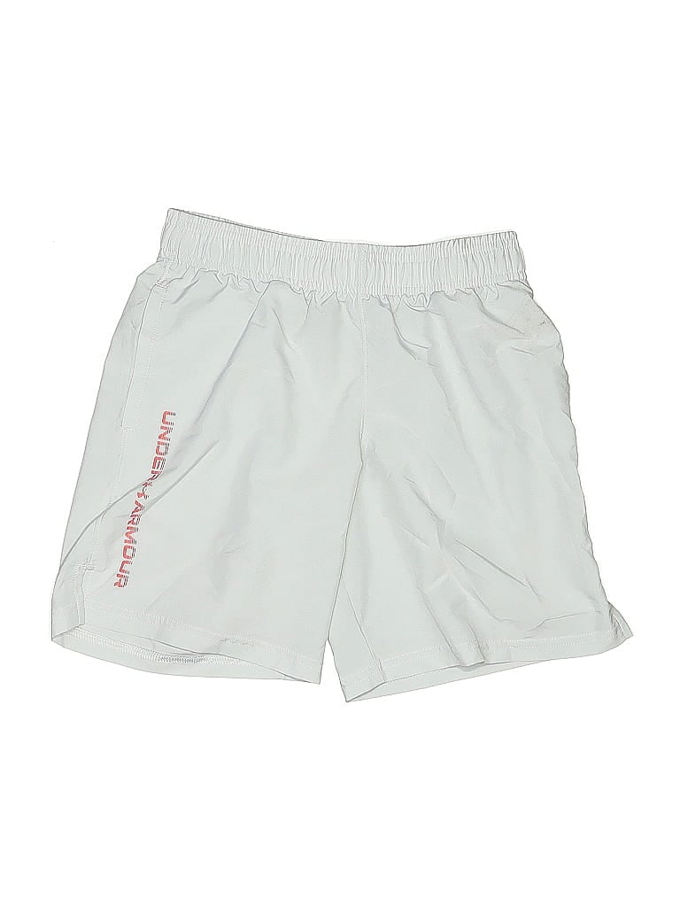 Click to view more detailed imagery on our partner's website Pre-owned Under Armour Kids' Athletic Shorts In Gray