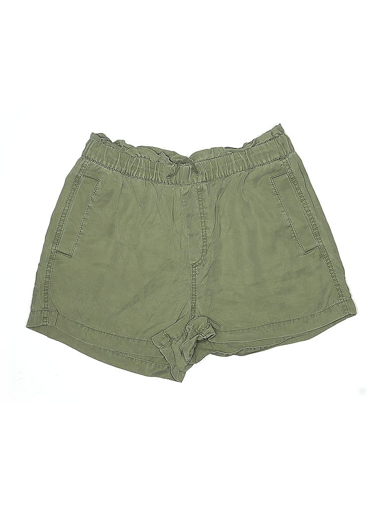 Pre-owned Ann Taylor Loft Khaki Shorts In Green