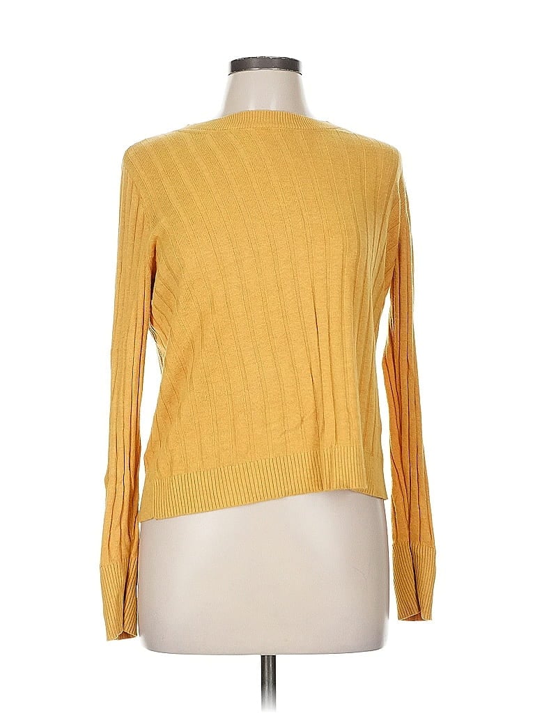 Pre-owned A New Day Pullover Sweater In Yellow
