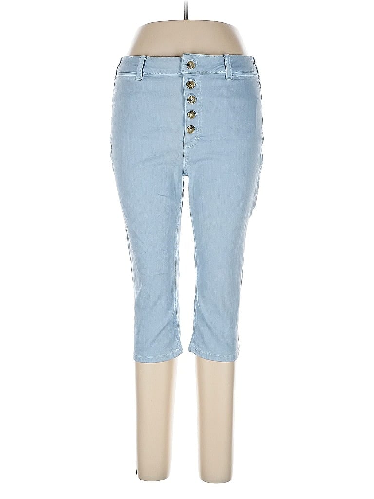 Pre-owned Pilcro And The Letterpress Jeans In Blue