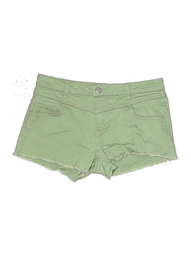 Pre-owned Wild Blue Khaki Shorts In Green