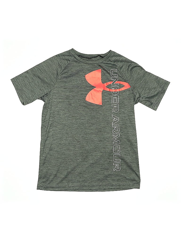 Pre-owned Under Armour Kids' Active T-shirt In Gray