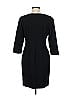 Barrie Pace 100% Wool Solid Black Cocktail Dress Size 8 (petite) - photo 2