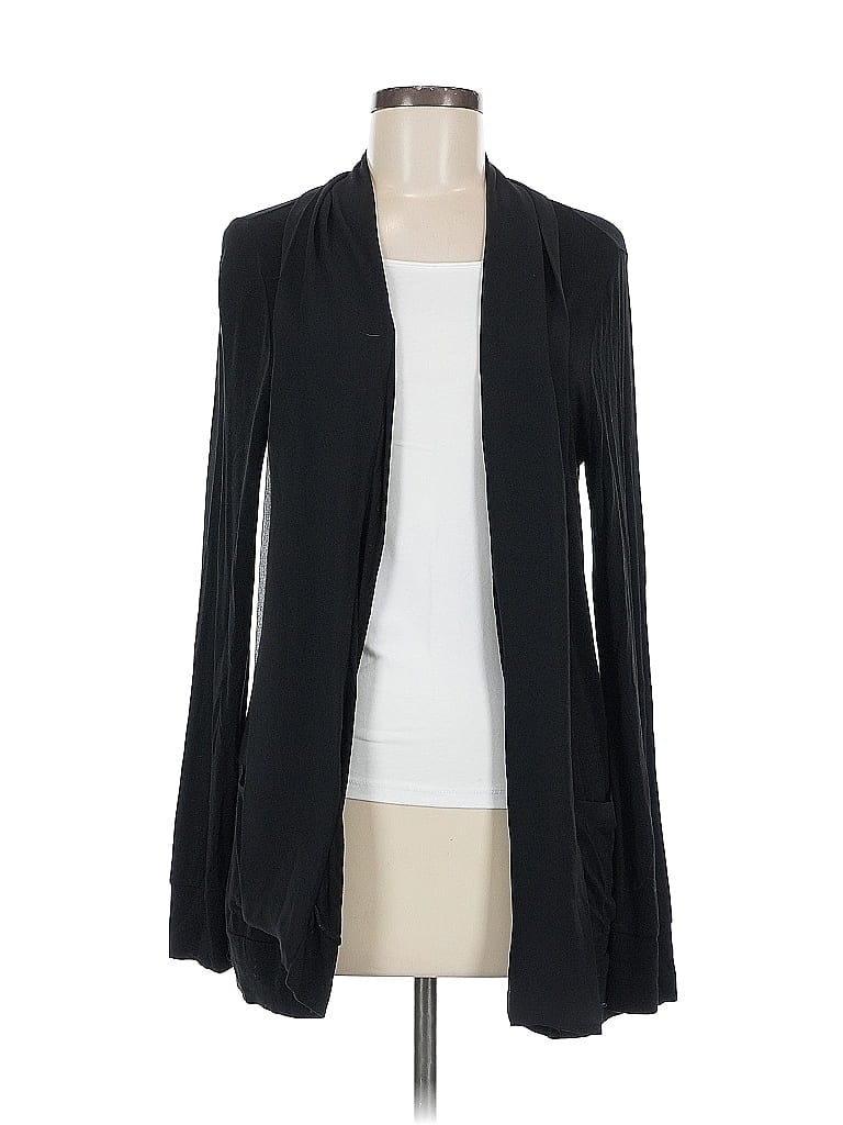 Pre-owned Ann Taylor Cardigan Sweater In Black