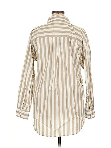 Ann Taylor LOFT Outlet Long Sleeve Button-Down Shirt (view 2)