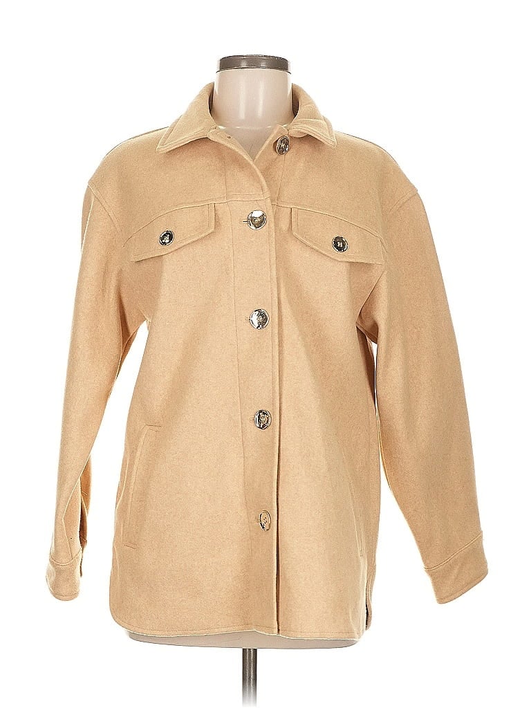 Pre-owned Zara Coat In Brown