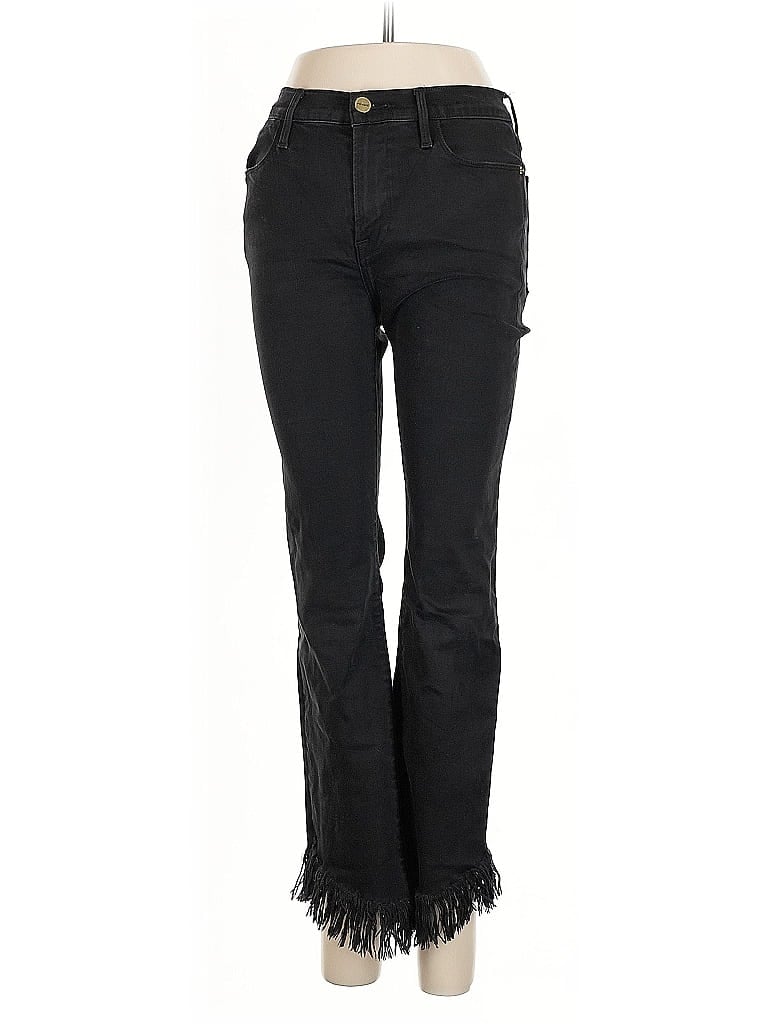 Pre-owned Frame Jeans In Black