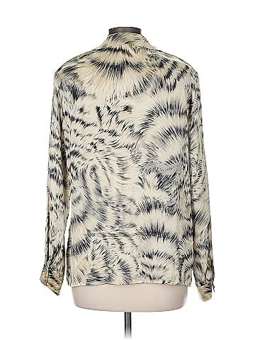 Escada Long Sleeve Silk Top (view 2)