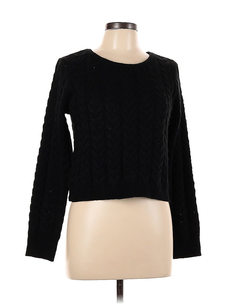 Pre-owned Love By Design Pullover Sweater In Black