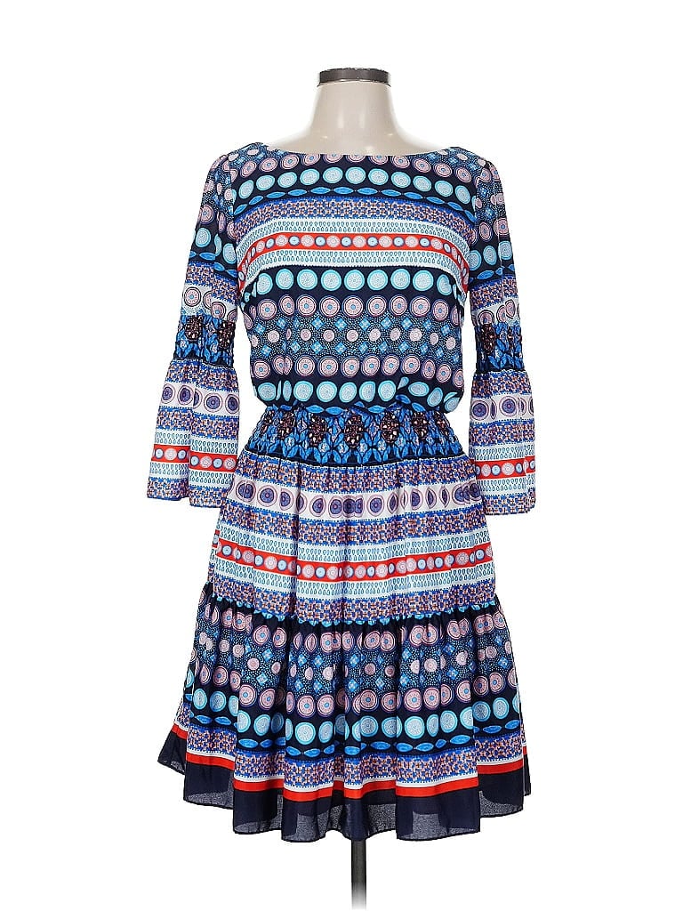 Click to view more detailed imagery on our partner's website Pre-owned Eliza J Casual Dress In Blue