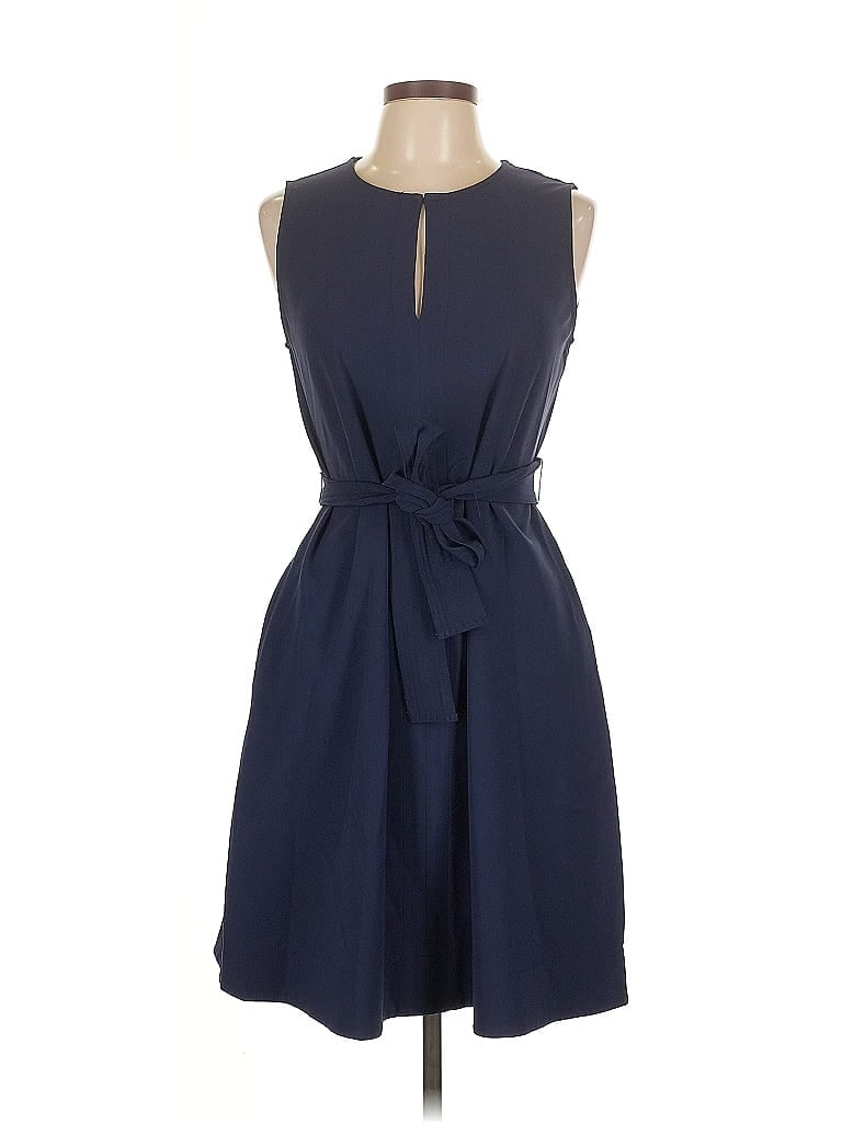 Pre-owned Lark & Ro Casual Dress In Blue