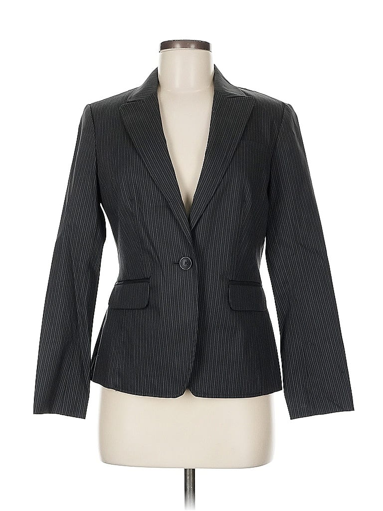 Pre-owned Banana Republic Factory Store Blazer Jacket In Gray
