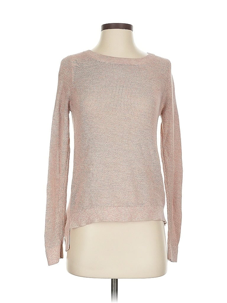 Pre-owned Ann Taylor Loft Pullover Sweater In Pink