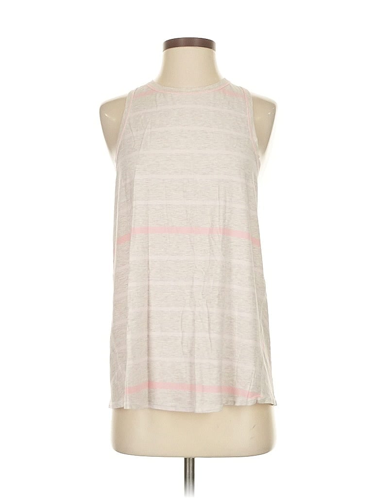 Pre-owned Lululemon Athletica Tank Top Pink Halter Neckline Tops