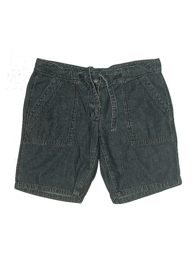 Pre-owned Ann Taylor Loft Outlet Denim Shorts In Blue