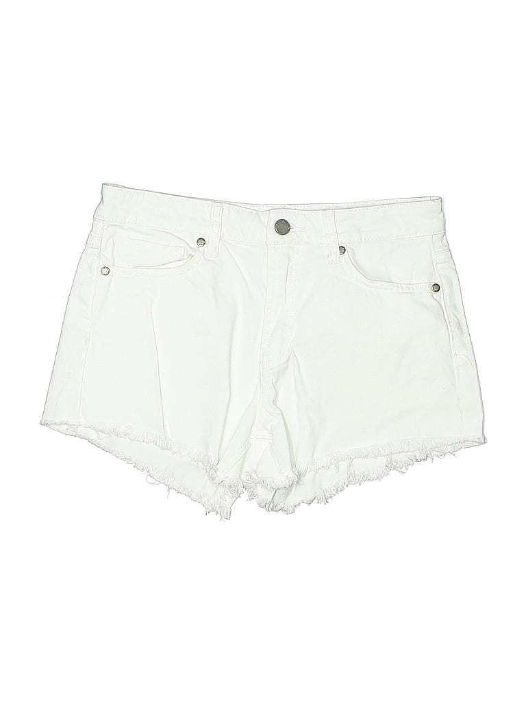 Pre-owned Paige Denim Shorts In White