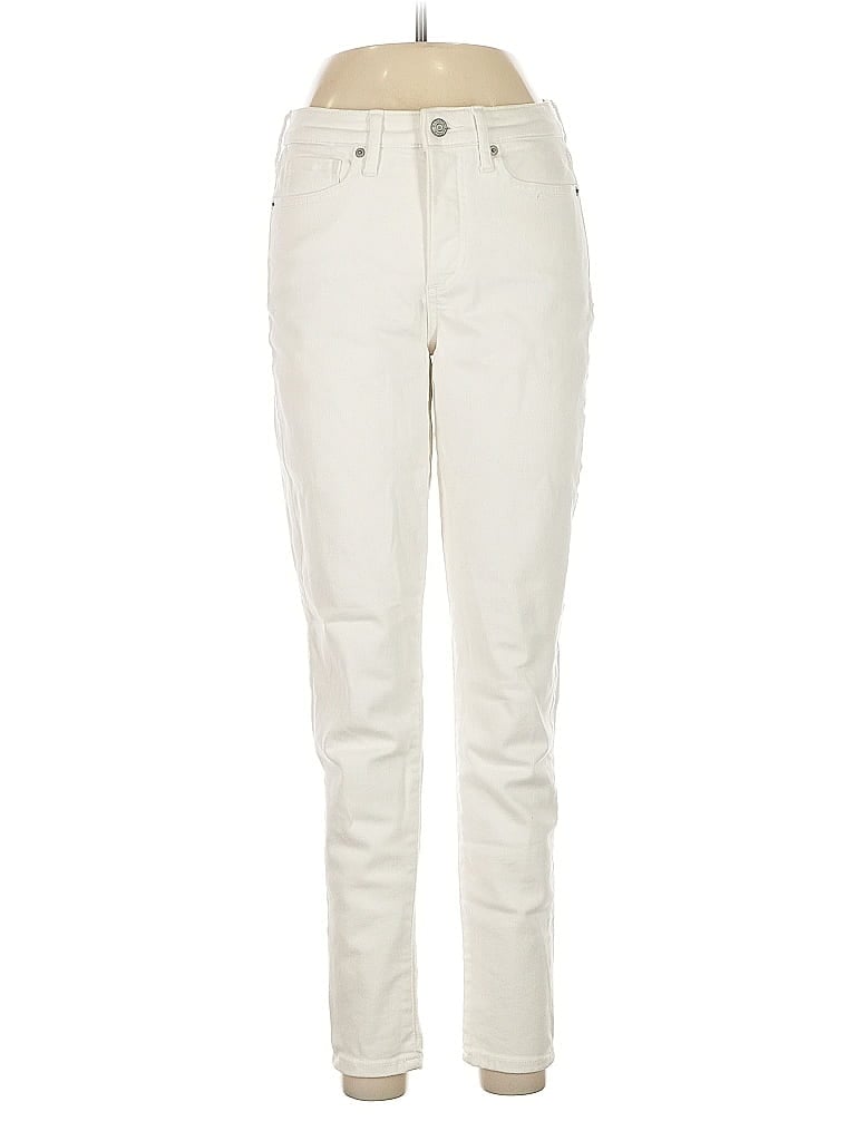 Pre-owned Banana Republic Factory Store Jeans In White