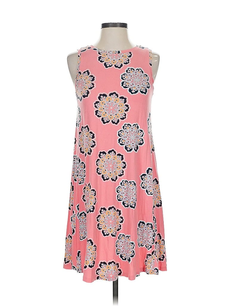 Pre-owned Ann Taylor Loft Outlet Casual Dress In Pink