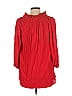 Sensi Studio 100% Viscose Rayon Red 3/4 Sleeve Blouse Size L - photo 2