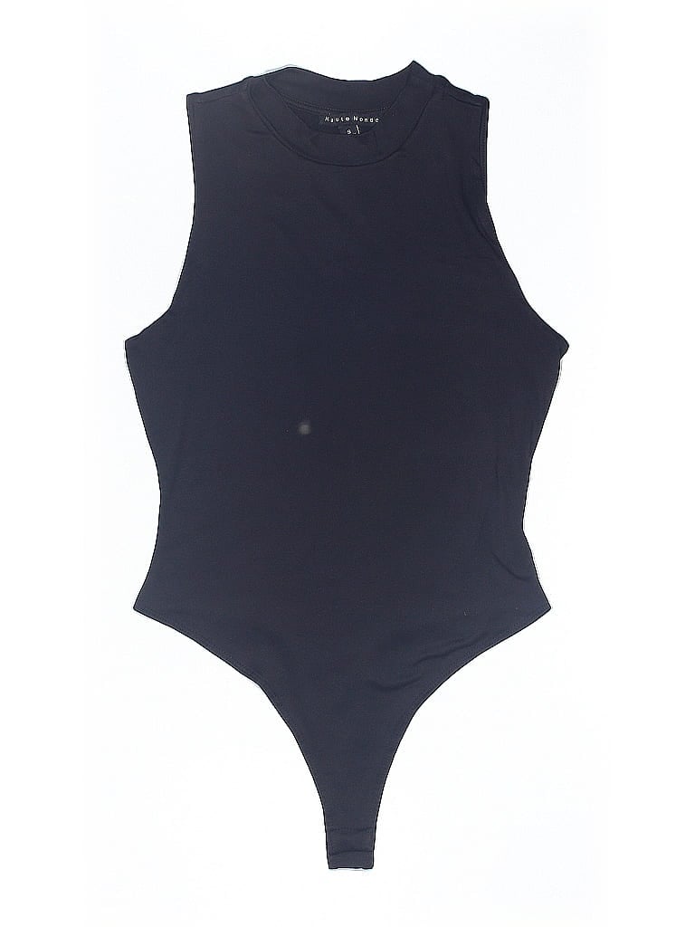 Pre-owned Haute Monde Bodysuit In Black