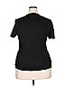Fashion Black Short Sleeve Top Size XXL - photo 2