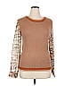 Mystree 100% Acrylic Brown Pullover Sweater Size M - photo 1