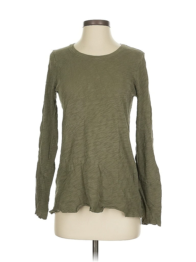 Pre-owned Atm Anthony Thomas Melillo Long Sleeve T-shirt In Green