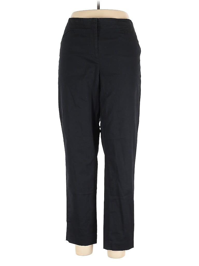 Pre-owned Jjill Dress Pants In Black