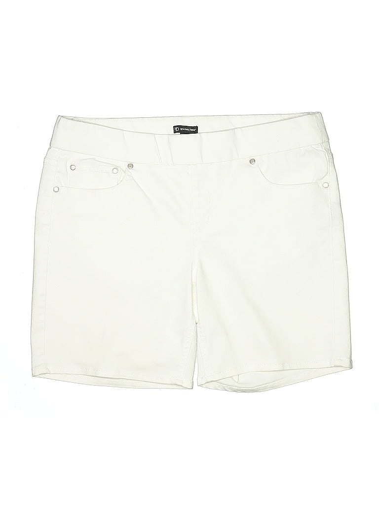 Click to view more detailed imagery on our partner's website Pre-owned New Directions Shorts In White