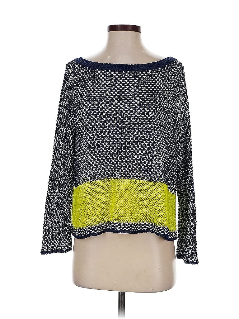 Pre-owned Plenty By Tracy Reese Pullover Sweater In Blue