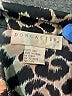 Doncaster Collection Animal Print Black Tan Long Sleeve Blouse Size 10 - photo 6