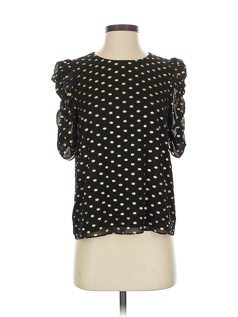 Pre-owned Paris Atelier & Other Stories 3/4 Sleeve Blouse In Black