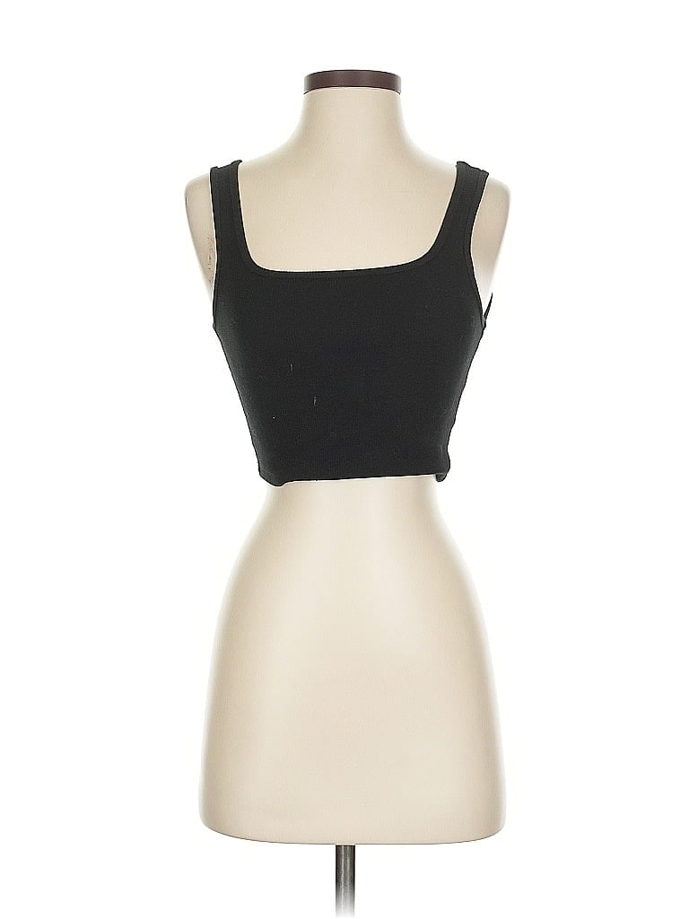 Pre-owned H&m Tube Top Black Strapless Neckline Tops