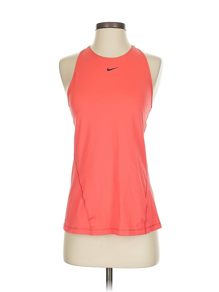 Pre-owned Nike Active Tank Top In Orange