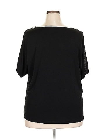 Carmen Carmen Marc Valvo Short Sleeve Top (view 2)