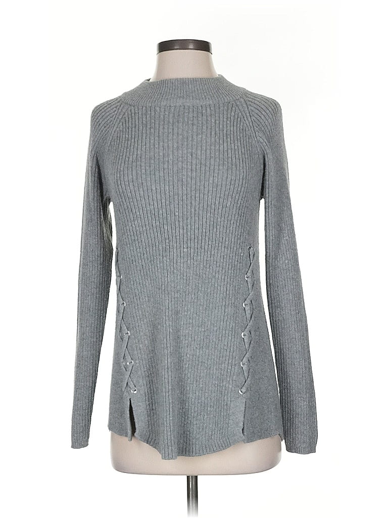 Pre-owned Style & Co Turtleneck Sweater In Gray