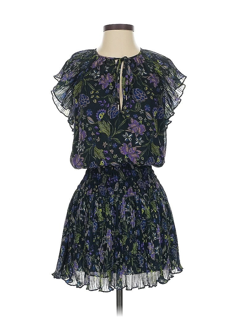 Pre-owned Ramy Brook Cocktail Dress In Blue