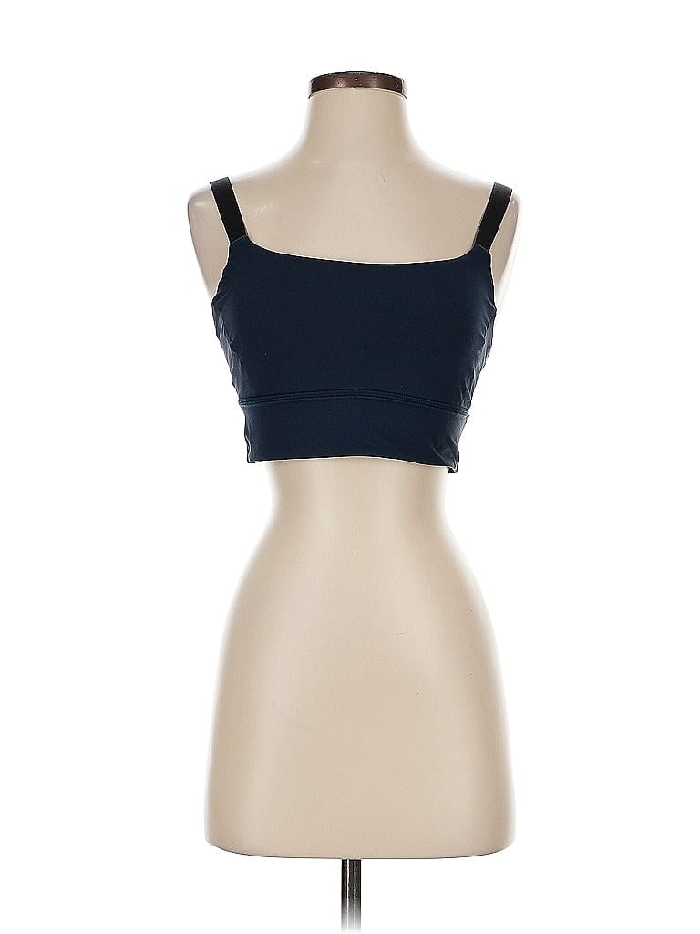 Pre-owned Lululemon Athletica Sports Bra In Blue